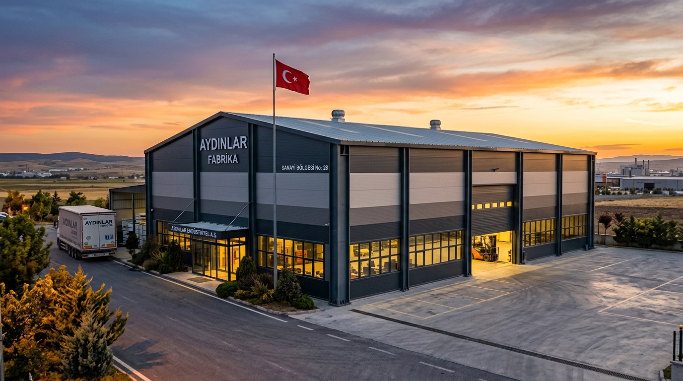 Prefabrik bina çelik konstrüksiyon pres panel kaplama